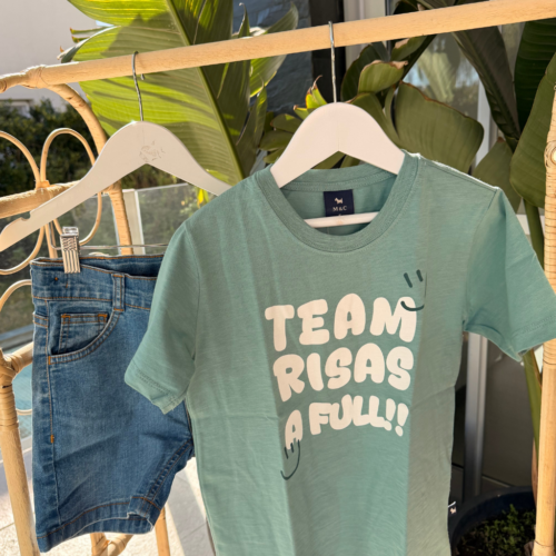 REMERA KID RISAS