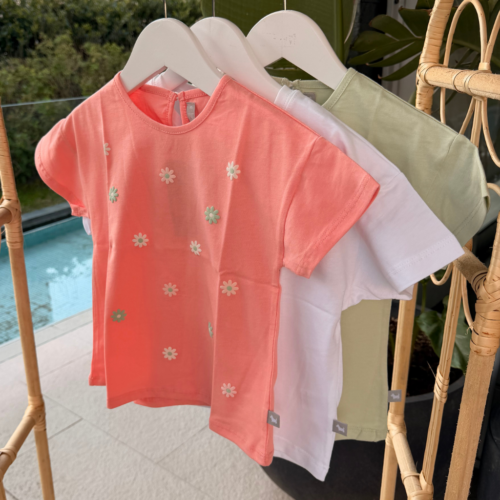 REMERA KID FLOWER