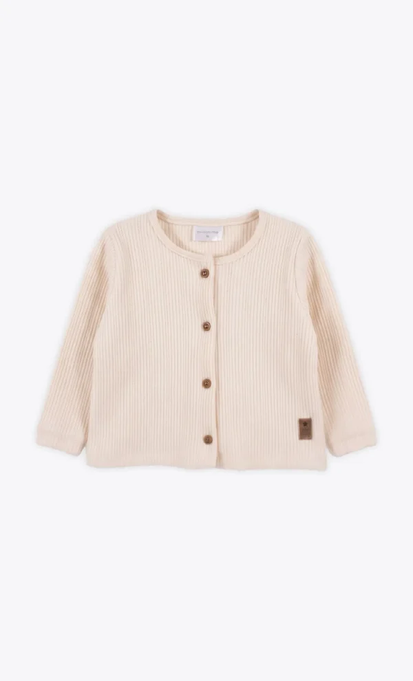 CARDIGAN MINI LOURDES CRUDO