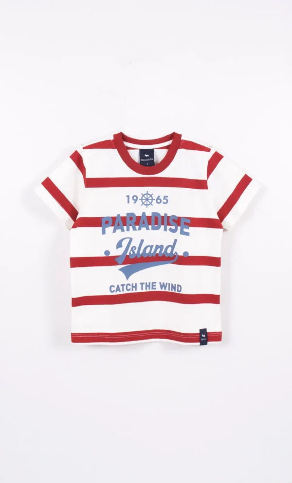 MIMO_758_REMERA_KID_PARADISE_38_ROJO REMERA KID PARADISE