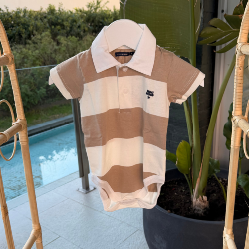 BODY MINI POLO RAYADO