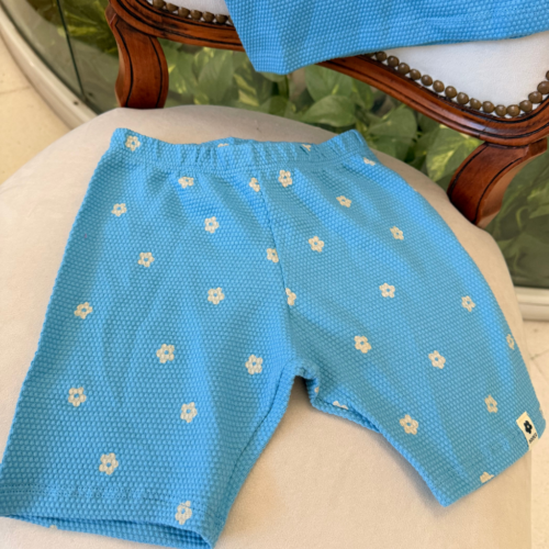 CALZA CORTA BELEN - JERSEY TEXTURADO JR