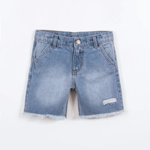 BERMUDA DENIM KID DESTROYED