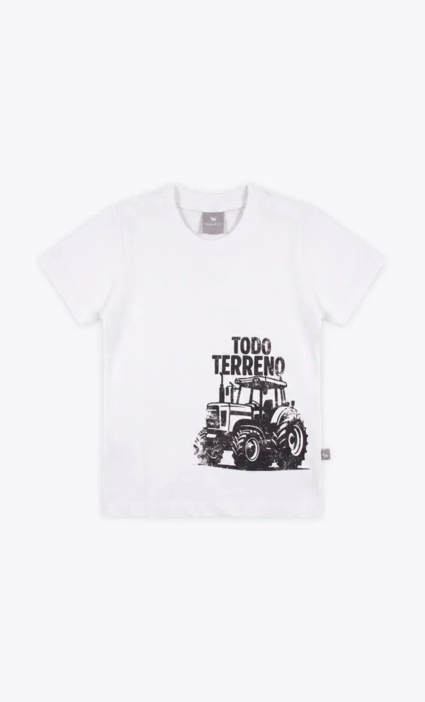 REMERA KID TRACTOR