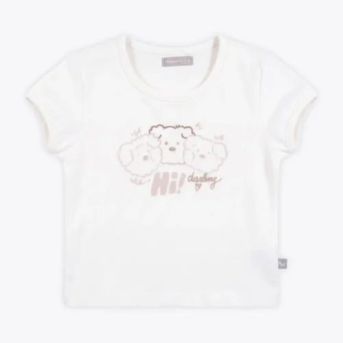 REMERA JR VALEN OFF WHITE