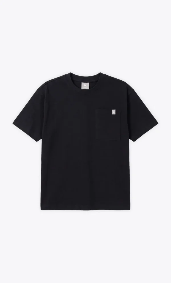 MIMO_964_REMERA_JR_POCKET_41_NEGRO REMERA KID POCKET