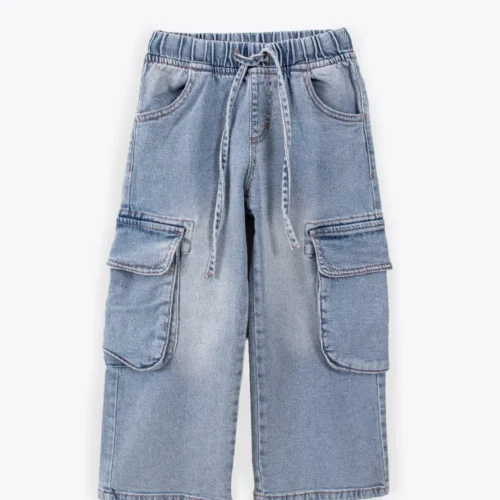 DENIM KID CARGO JOGGER VENECIA