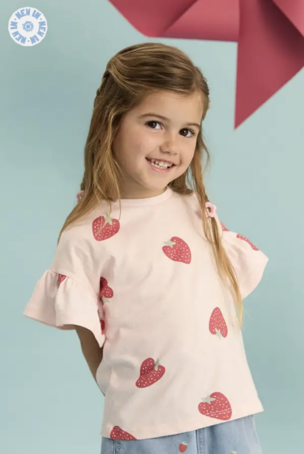 REMERA FRUTILLA